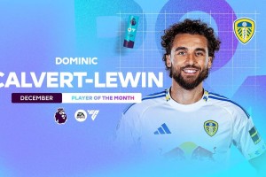 AG体育-5场攻入6球，利兹联前锋勒温当选英超12月最佳球员